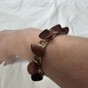 Vintage Goldstone Bracelet